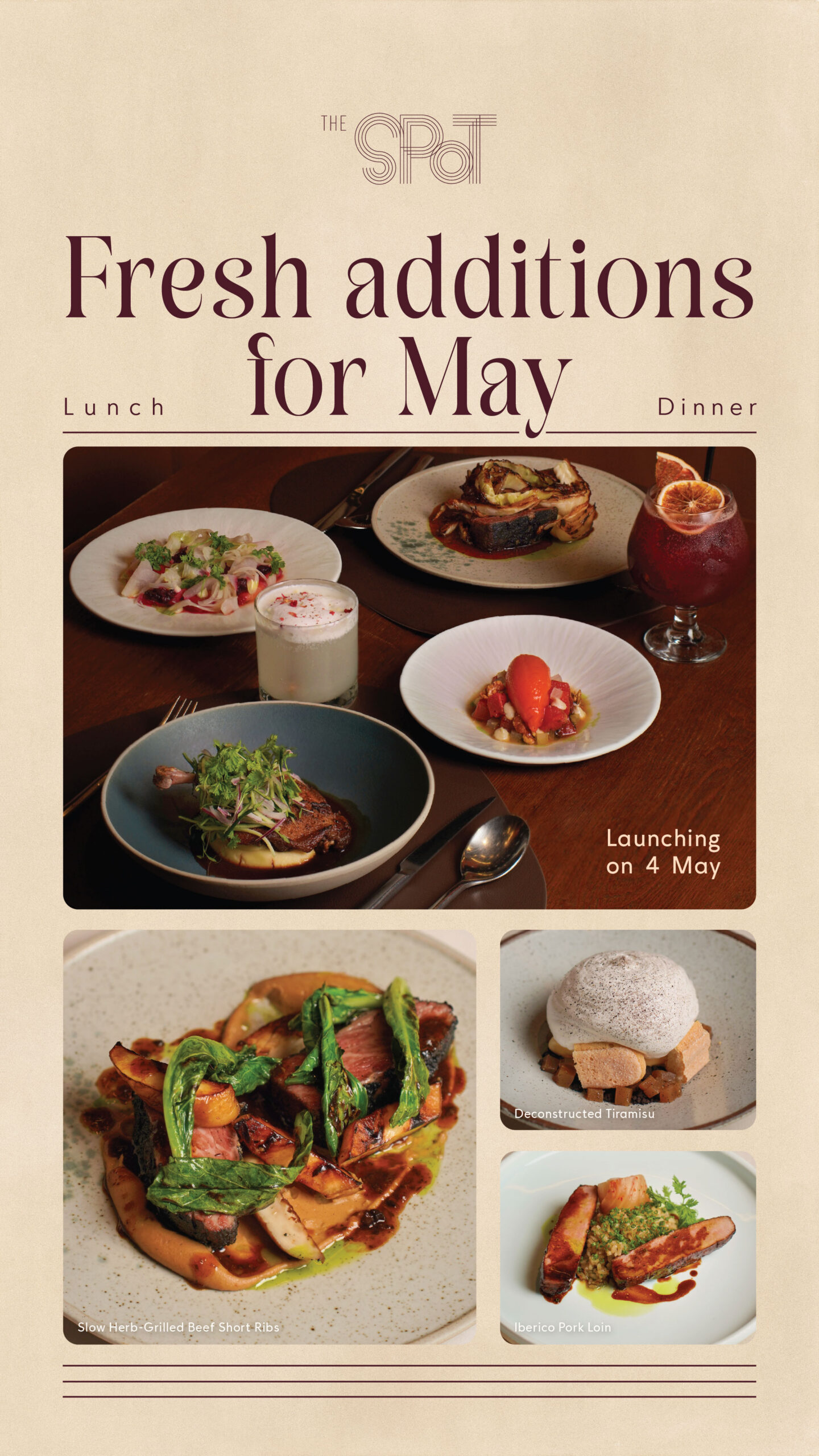 New Menu Refresher (May)