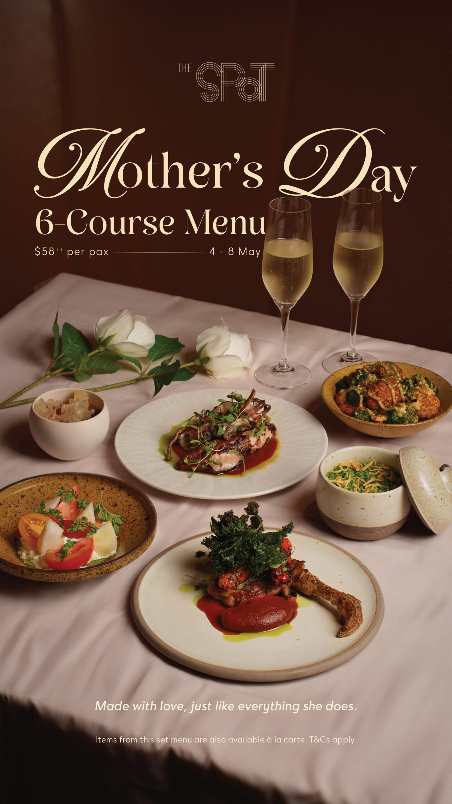 Mother's Day 2026 Menu