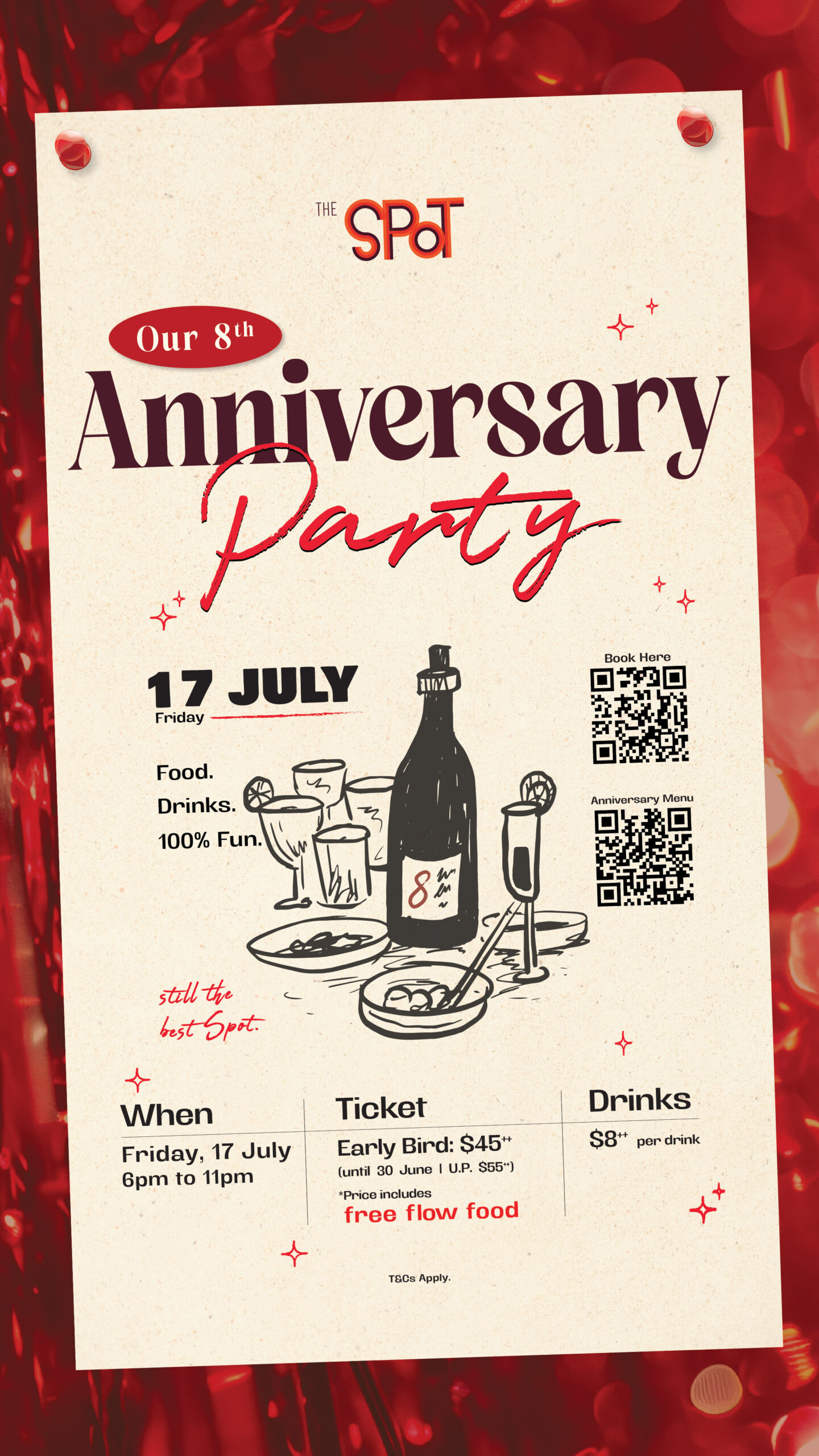 The Spot 8th Anniversary Party