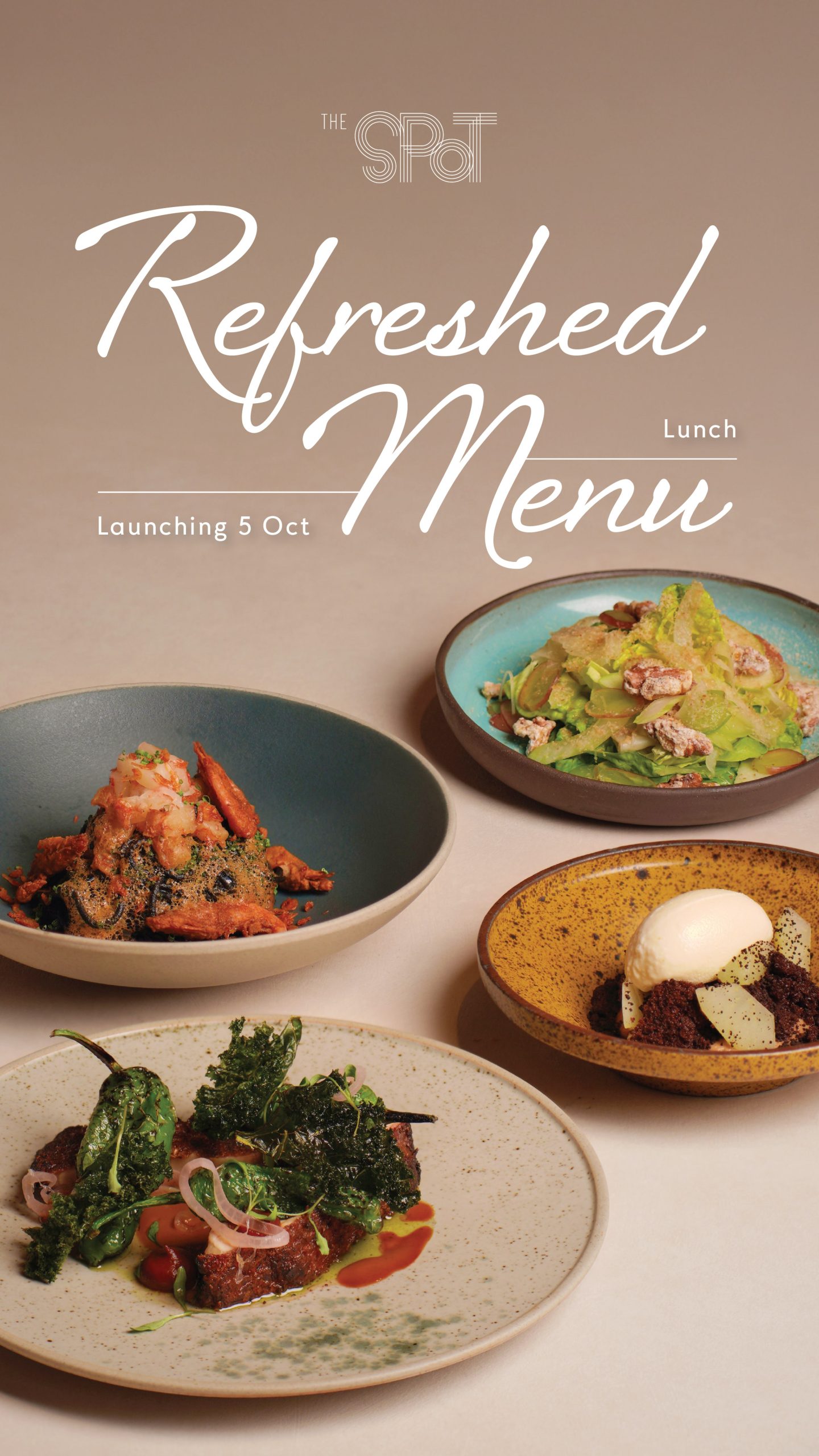 The Spot October Menu