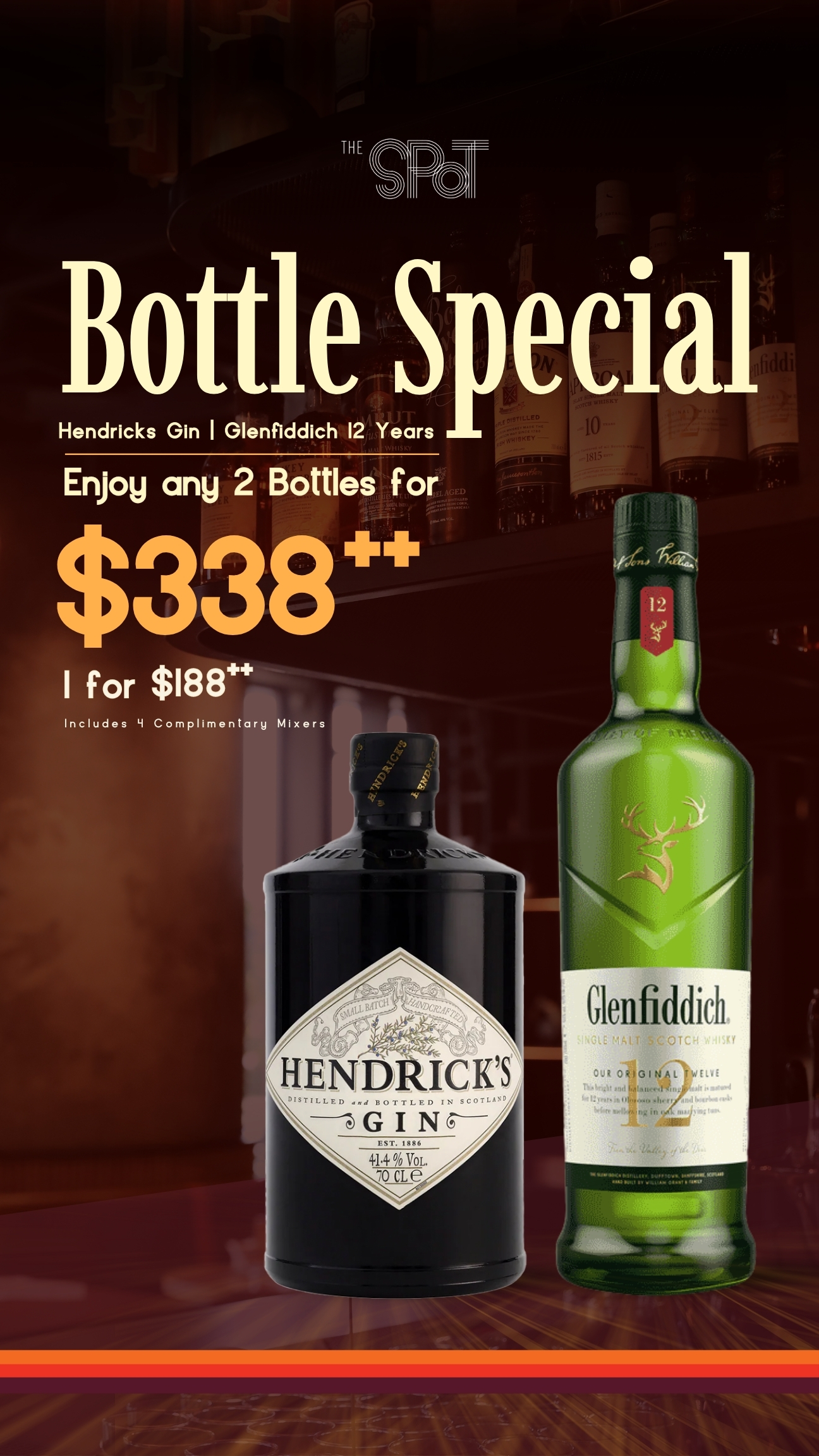 The Spot Double Bottle Promotion