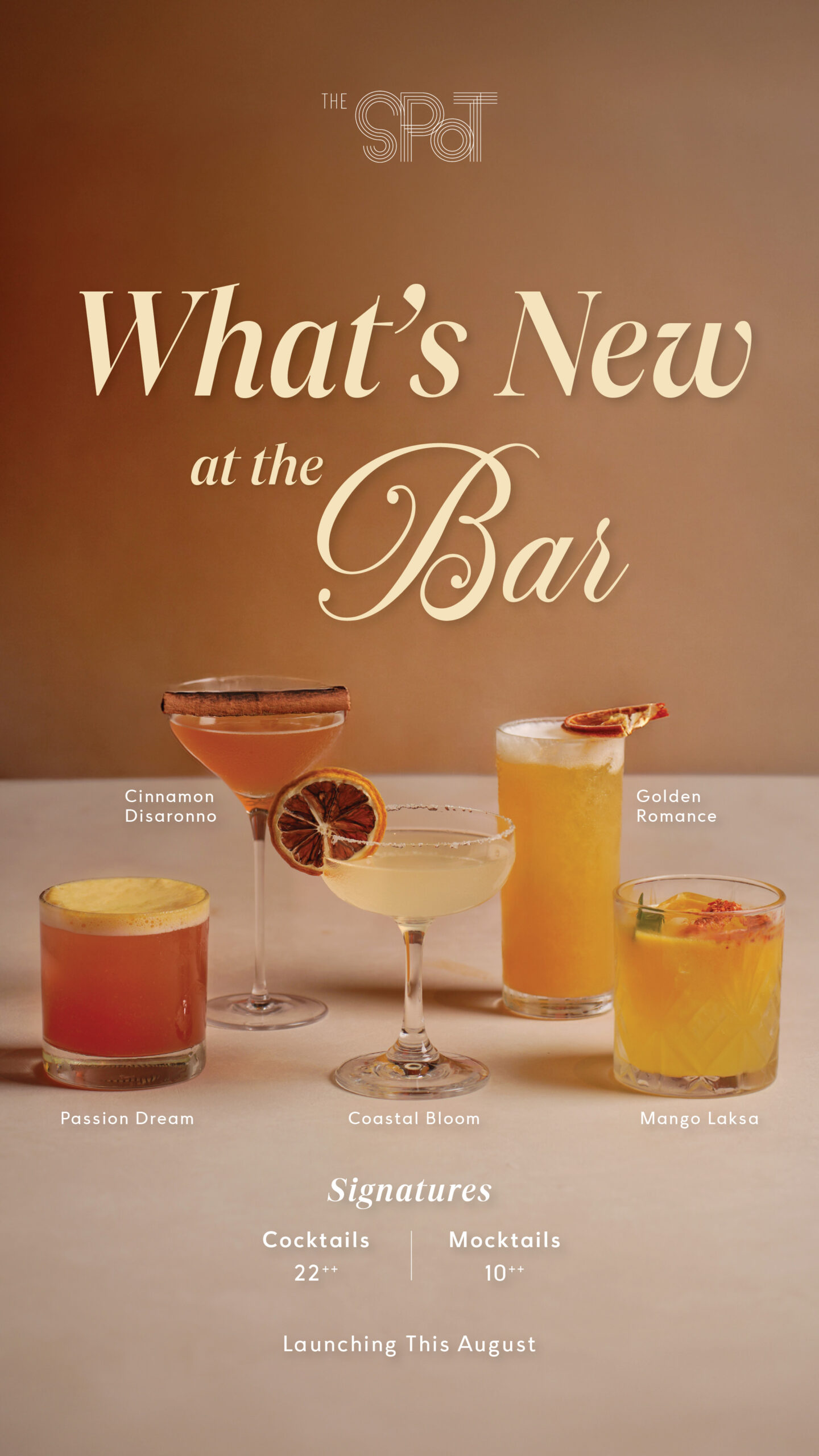 New Signature Cocktails